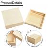 Paint Jewelry Collection Box Storage Box Wooden Box Pine
