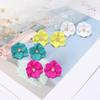 Simple Classic Cute Girls Floral Women Earrings Ear Studs Fashion Accessories Jewelry