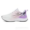 Lightweight sports breathable non-slip mesh shoes soft sole fly-woven couple shock-absorbing casual trendy shoes running shoes