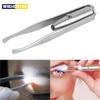 1pc Portable Stainless Steel Smart Design Eyebrow Hair Remove Tweezer With LED Light Makeup Tool