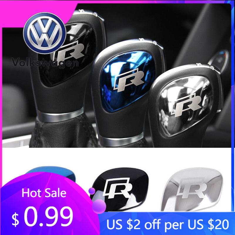 Для VW Volkswagen Jetta MK5 Golf Авто Стайлинг Ручка Переключения Передач Наклейка На Головку Ручки Переключения Передач Чехол Для Volkswagen POLO CC Golf 7 6 Bora Tiguan