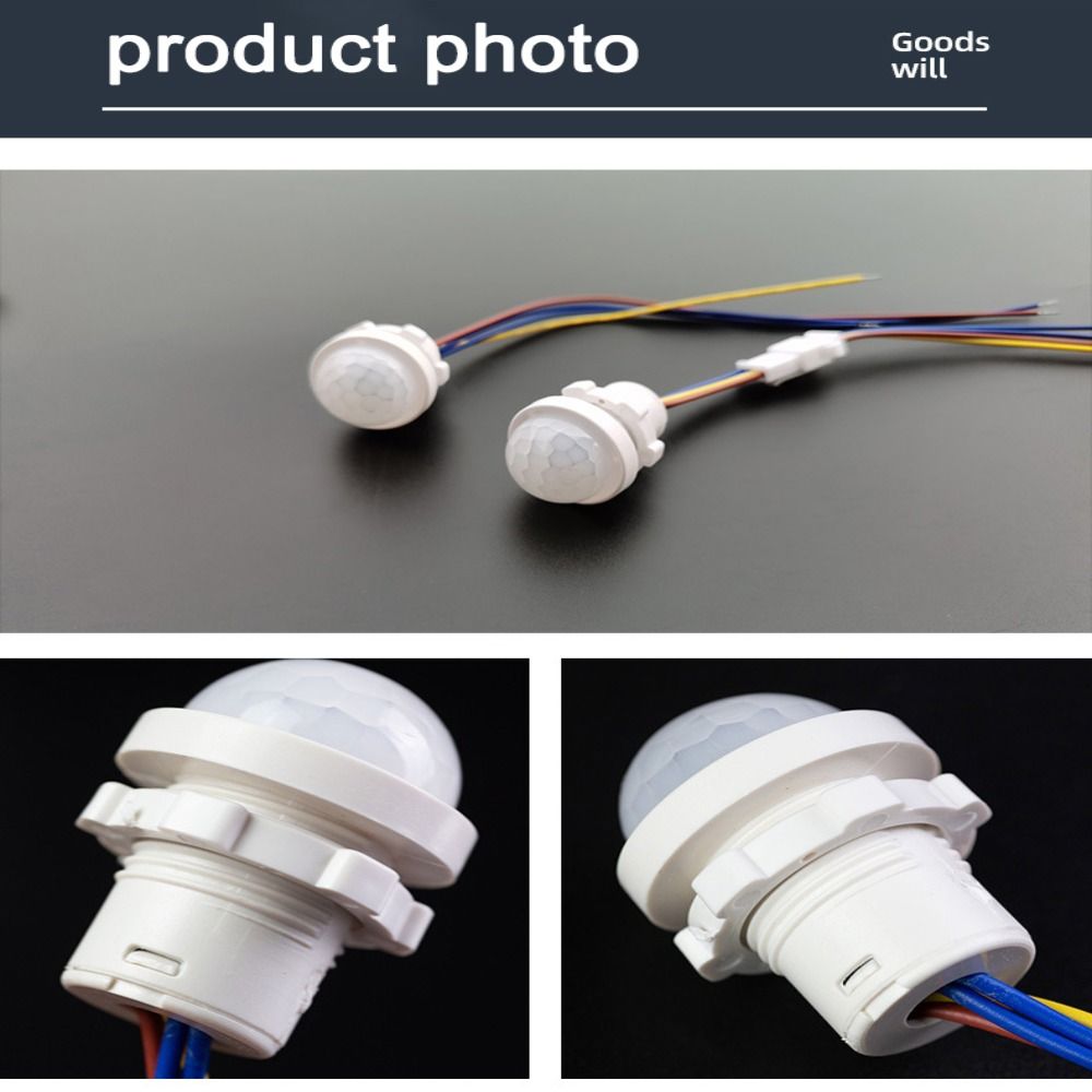 Автоматический датчик выключателя света Корпус инфракрасного детектора Инфракрасный датчик движения Детектор Умный выключатель