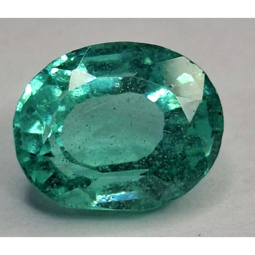 Natural Green Emerald 6-8 Ct Oval Cut Certified AAA Loose Gemstone