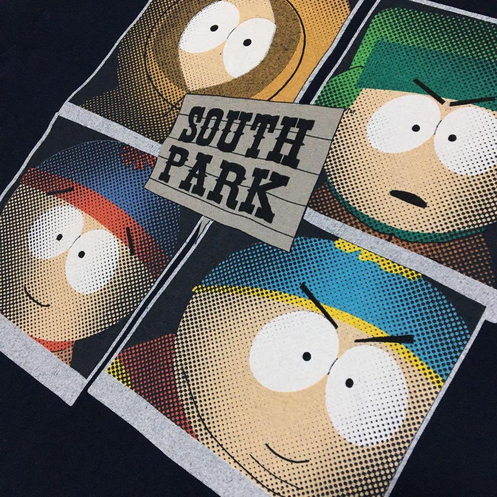 [Б/У] Футболка South Park, Сделано в США, Аниме футболка