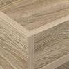 Side Table Sonoma Oak 30 x 30 x 56 cm Engineered Wood