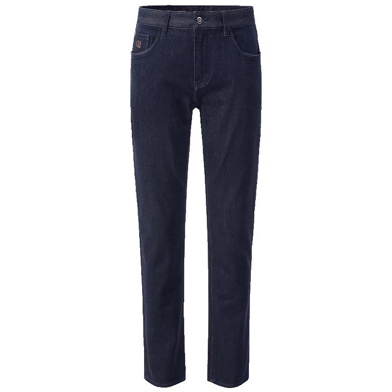 Мужские джинсы прямого кроя GIOVANNI VALENTINO с начесом