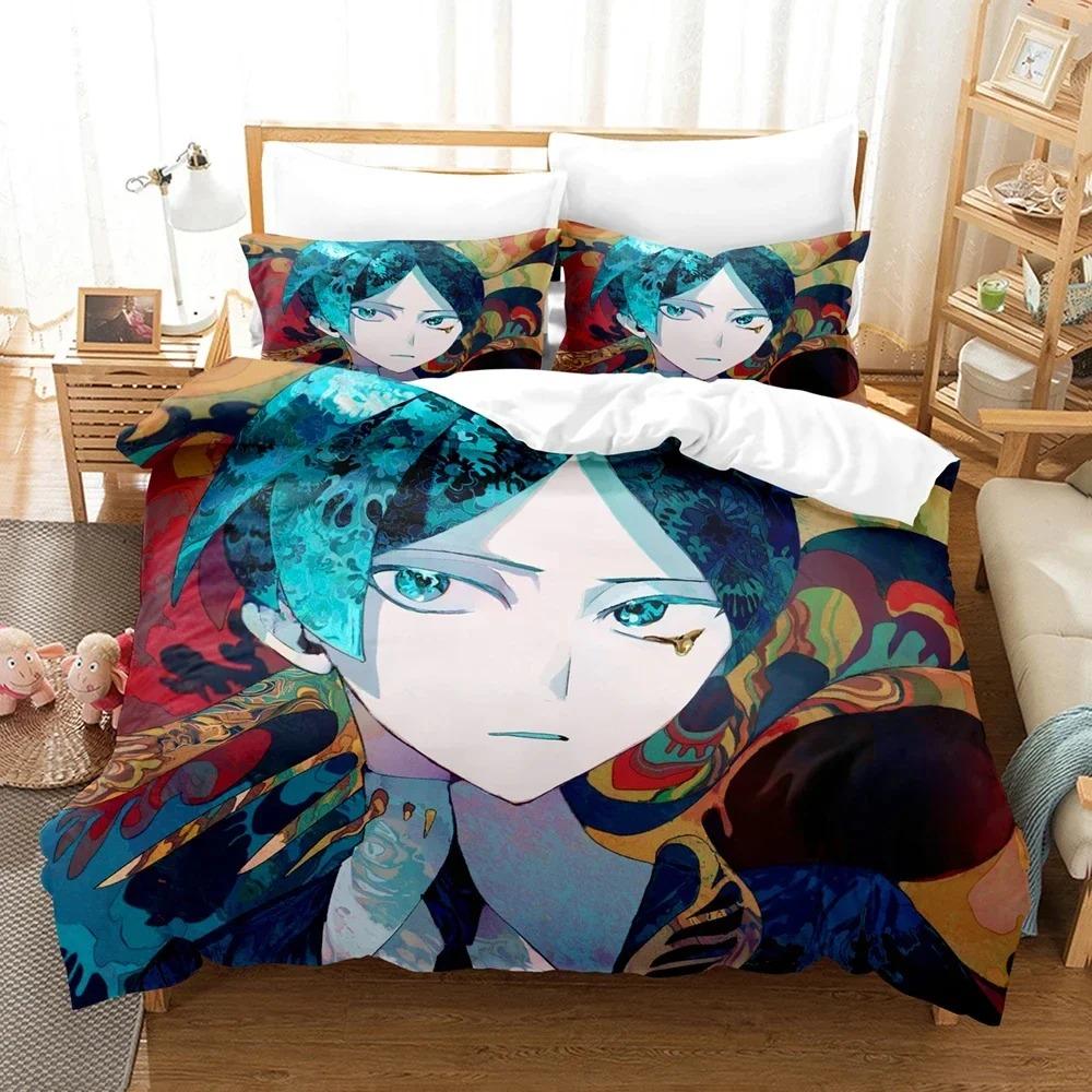 Anime Houseki No Kuni Bedding CollectionDuvet Cover Comforter Bed Collection Quilt Cover PillowcaseKing Queen Twin Size Boys Girls Adultse