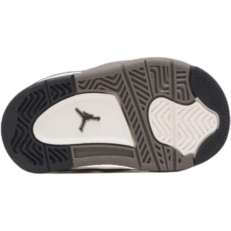 Air Jordan 4 Retro TD Cave Stone Детские кроссовки Коричневый Черный Лунный-частица IB4387-200