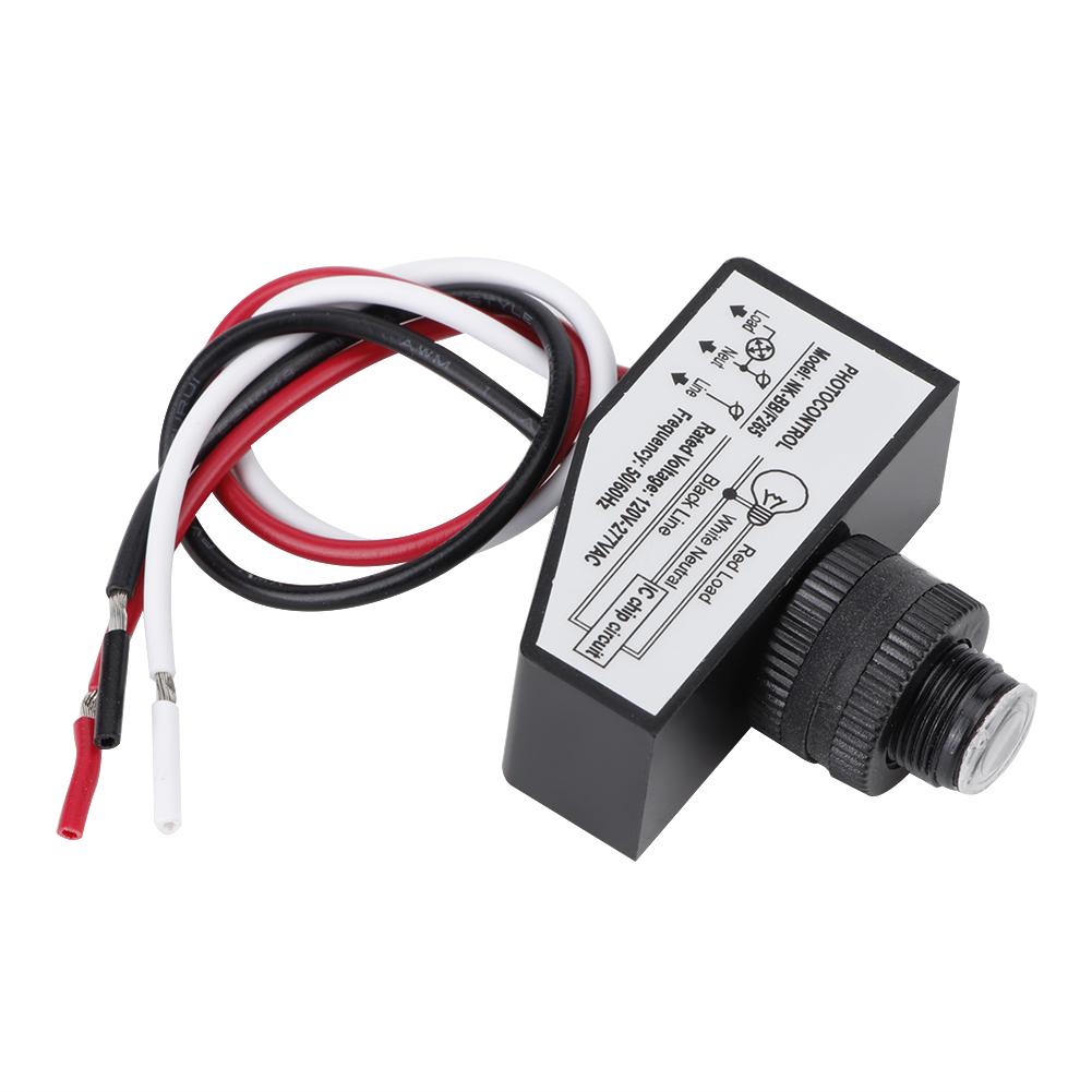 Фотоэлектрический выключатель высокой мощности, выключатель управления освещением для сада 120-277 В переменного тока 50/60 Гц