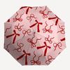 1pc Bows Patterns Automatic Open/close Umbrella, 8-Rib sturdy structure, Auto Folding/Opening, Portable Travel Umbrella for Women,187