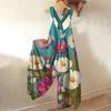 Women's Loose Casual One-piece Summer Floral Print Jumpsuit