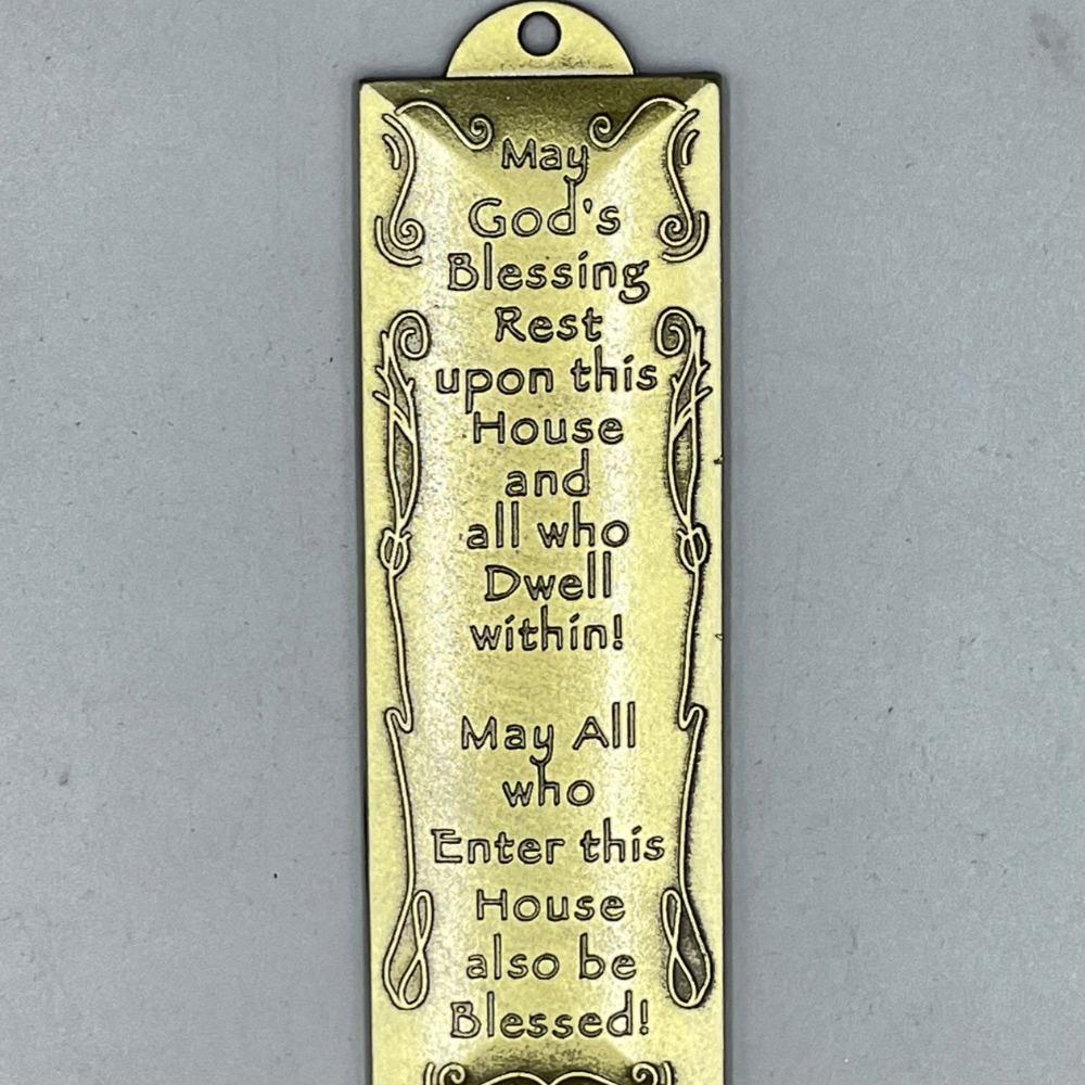 Wishing Talisman Post Holy Scroll Metal Door Talisman Pendant Peace Talisman Door Post Holy Scroll Belt Scroll