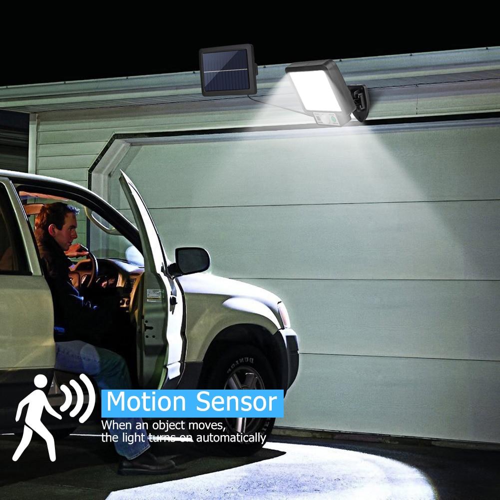 2025 LED Split Solar Wall Light Outdoors Waterproof Motion Sensor Induction Street Security Solar Lamp for Garden Decoration Lighting