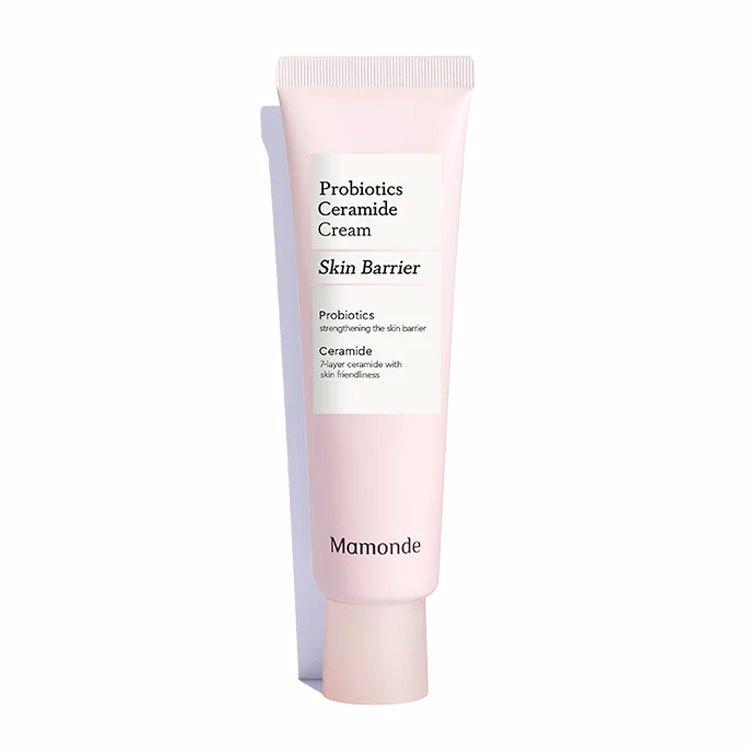 Mamonde Пробиотики Крем с керамидами 60 мл, Увлажнение, Корейская косметика, Kbeauty, пробник