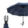 Wind Resistant Fully-Automatic Umbrella Rain Women For Men 3Folding