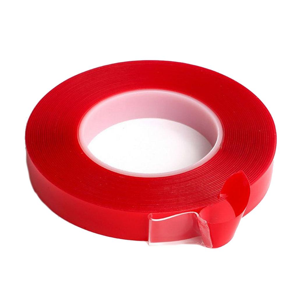 3 шт. Двусторонний скотч Полиимидный клейкий скотч Высокотемпературный термостойкий Акриловый скотч для автомобиля
