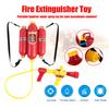 Fireman Toys Backpack Water Spraying Toy Blaster Extinguisher Toy for