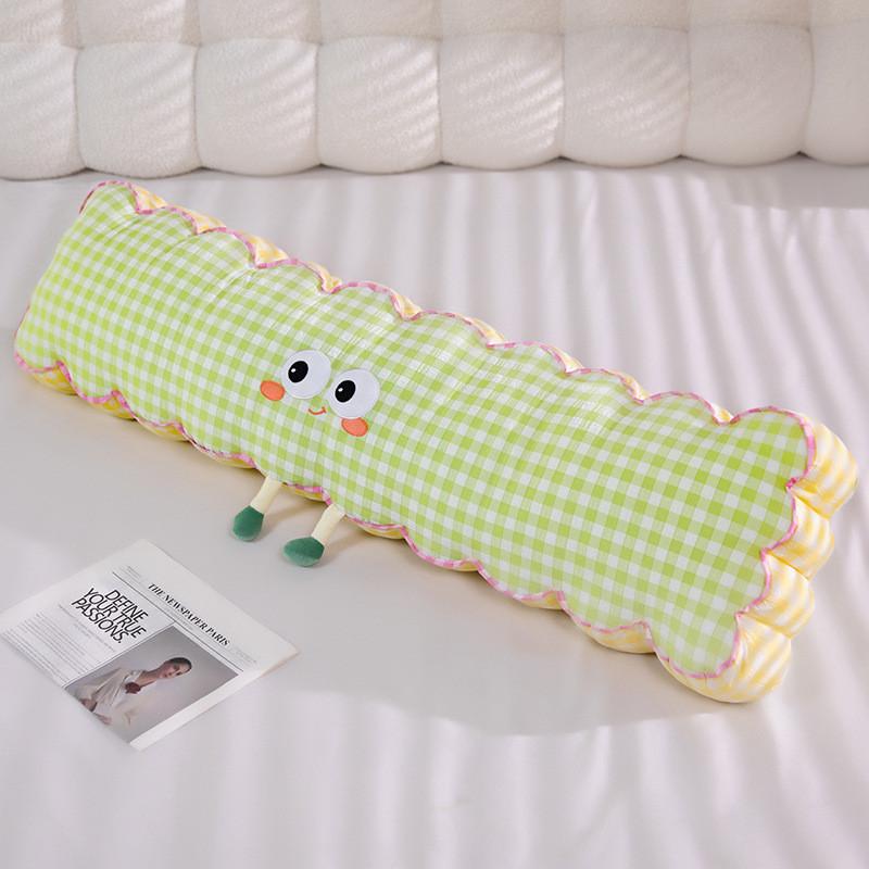 Мультяшный Стиль Сетчатый Узор Тело Беременной С Молнией Моющийся Чехол Для Комфортного Сна