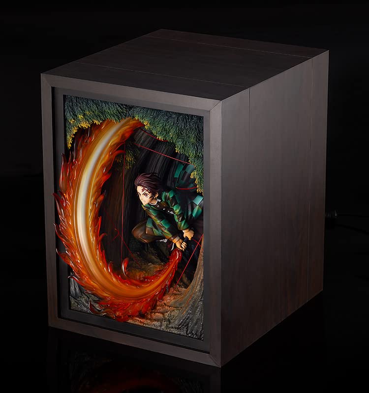 Good Smile Company Demon Kimetsu No Yaiba Kamado Tanjiro Hinokami Kagura Enbu Plastic Painted Complete Figure Slayer Non-scale