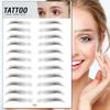 Eyebrow Sticker Waterproof Hair-Like 3D Long Lasting Eyebrows Tattoo Makeup Patches