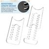 anti slip Couch Stoppers Adjustable acrylic Sofa Wall Spacer Couch Headboard Stopper Furniture protect mats for Home Living Room