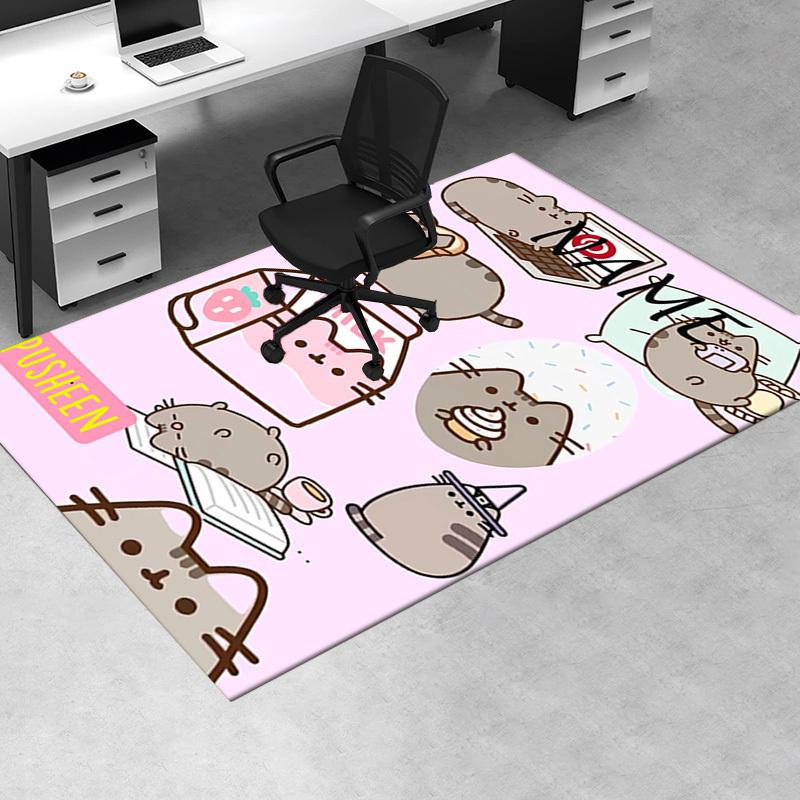 Пушин, Молоко, Офис Ведьмы Ковер Мягкий Полиэстер Ковер для Прихожей Моющийся Нескользящий Машинная Стирка