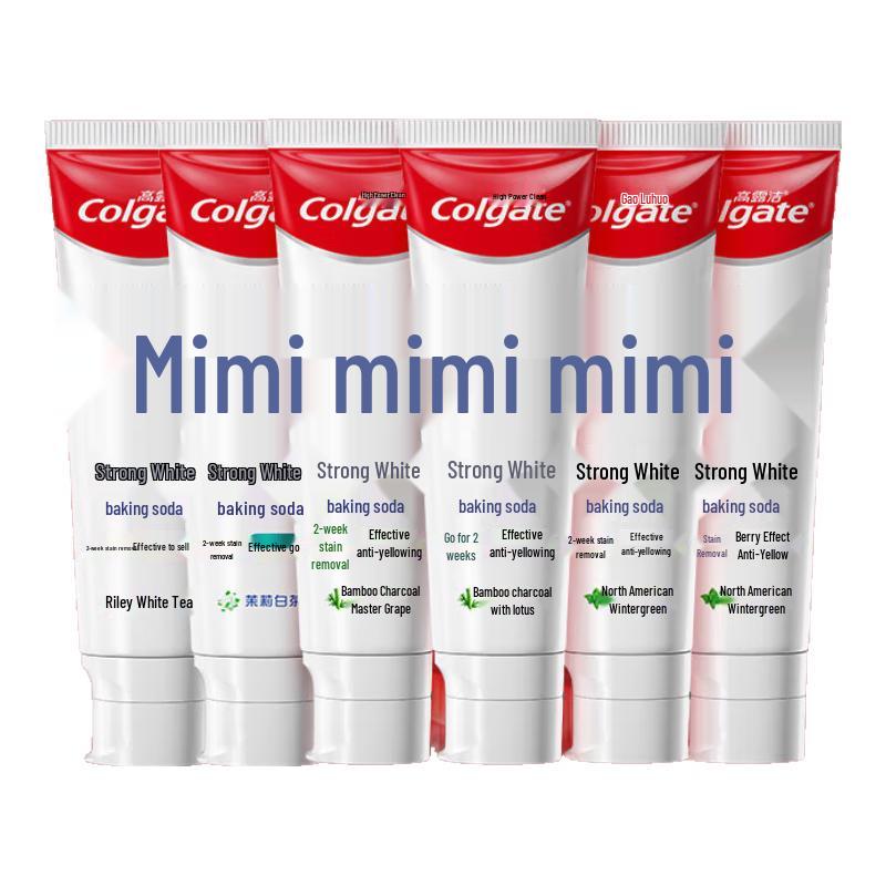 Colgate Отбеливающая зубная паста с пищевой содой 120 г x 6 упаковок