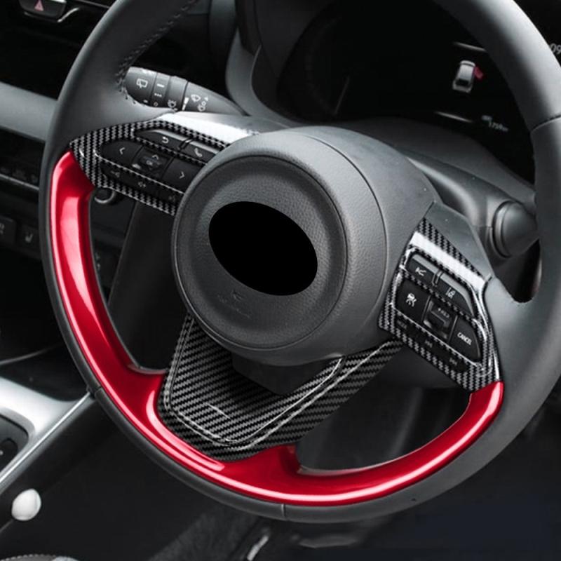 Для Toyota Yaris / yaris Cross Панель Рулевого Колеса Автомобиля из Углеродного Волокна Накладка Декоративная Рамка Наклейка Аксессуары