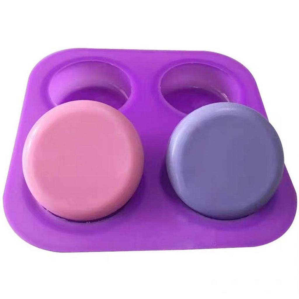 4 полости силиконовая форма для изготовления кексов круглые ежики цементные камни безопасная силиконовая форма мандала точечная роспись