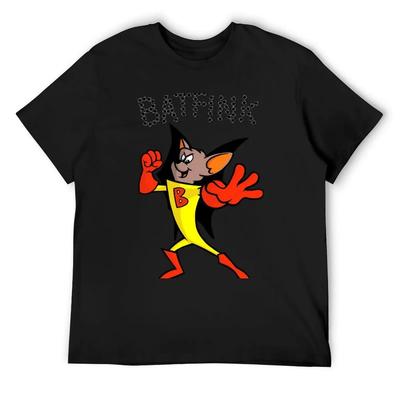 Футболка Batfink корейская мода графическая футболка Одежда новые подарки и футболки футболки большого размера для мужчин