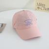 Корейская версия бейсболки с вышивкой букв, с коротким козырьком, универсальная, для женщин, на весну и лето, новая модная повседневная солнцезащитная кепка с утиным язычком