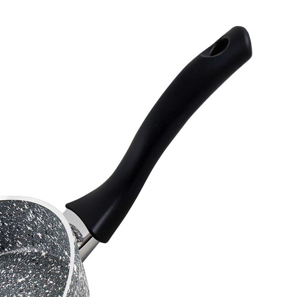 Evita 7 предметов гранитная посуда и сковорода серый