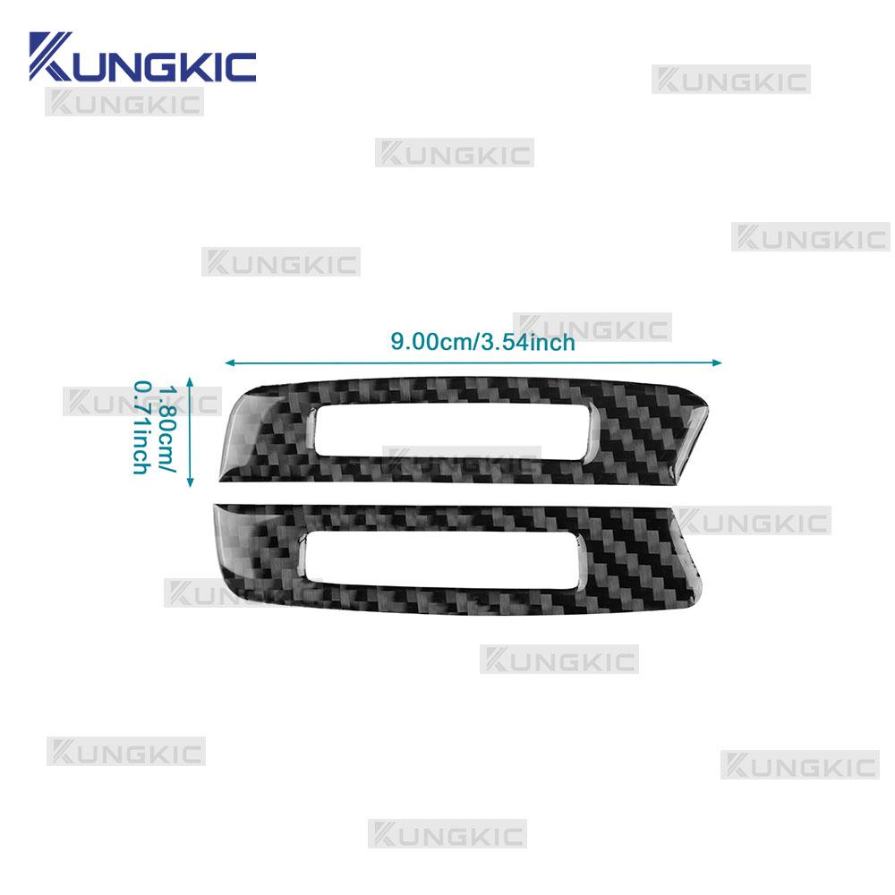 Carbon Fiber Style Air Vent Sticker for Hyundai Tucson 2015-2018 Interior Decoration