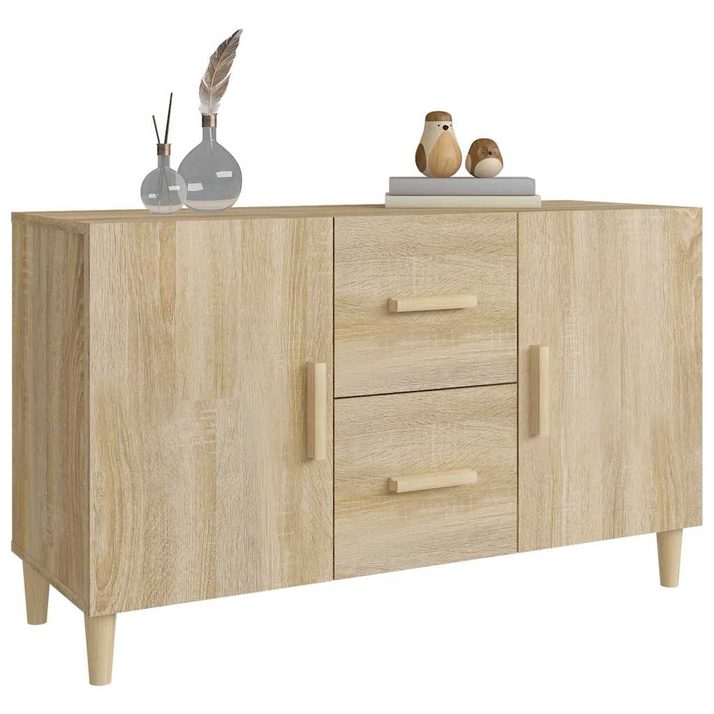 Vidaxl Комод, Дуб Сонома, 100X36X60 См, Материал Древесно-стружечная плита