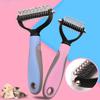 Pets Fur Knot Cutter Dog Grooming Shedding Tools Cat Hair Removal Comb Brush Double Sided Products Suppliers Dog Accessories