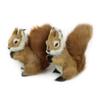 Miniatures Squirrel Stuffed Toys Squirrel Plush Doll Simulation Squirrel Animal Plush Toys