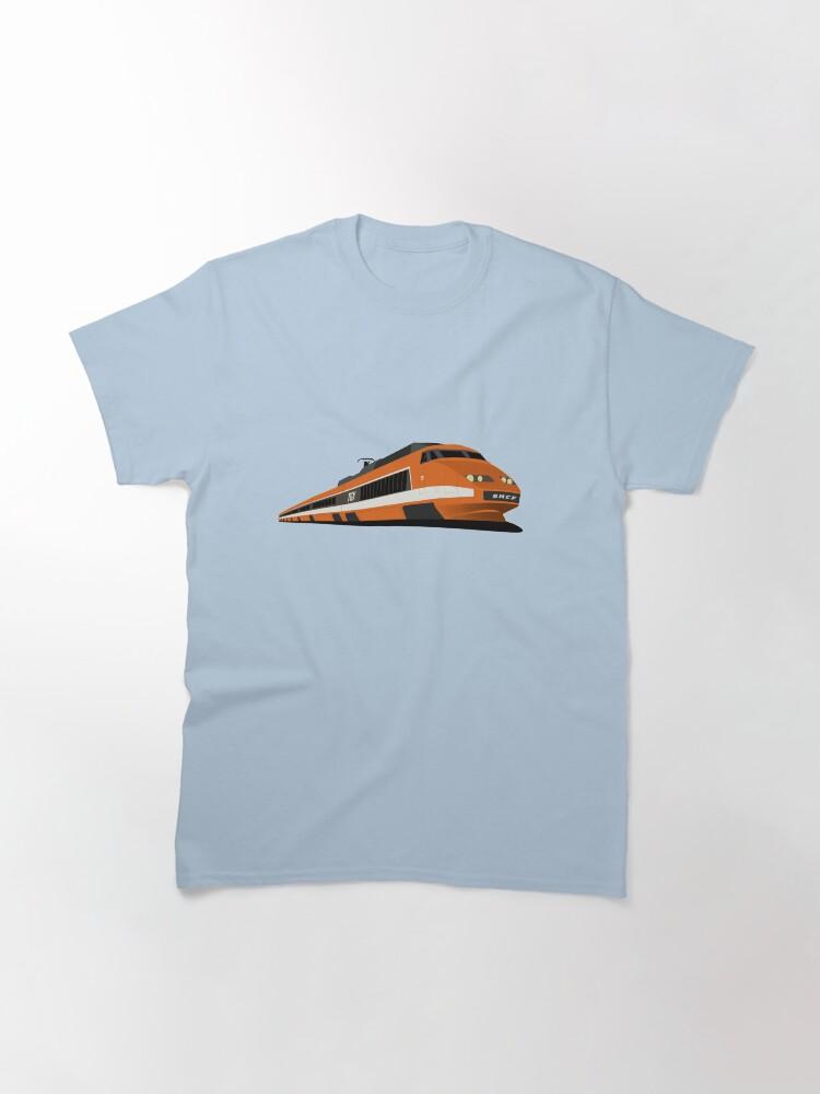 Speed TGV Orange High-Speed Train, SNCF TGV Sud-Est Classic T-Shirt