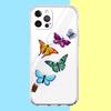 Gold Butterfly Phone Case Cover for Google Pixel 8 7 6 5 4 4XL 7A 6A 5A 4A 3A 3AXLPro 5G Shockproof Silicone Transparent Shell