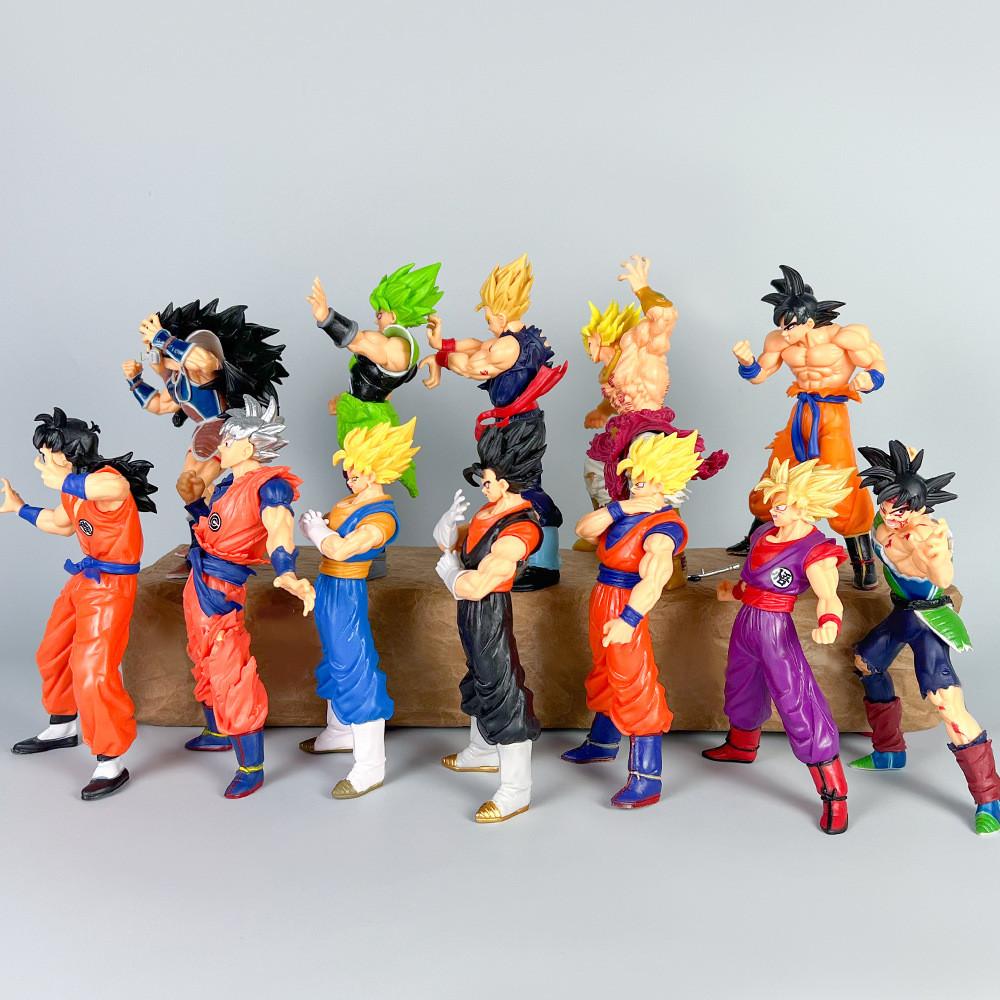 Фигурка Son Goku Super Saiyan из Dragon Ball Z, ПВХ, для коллекции и декора стола