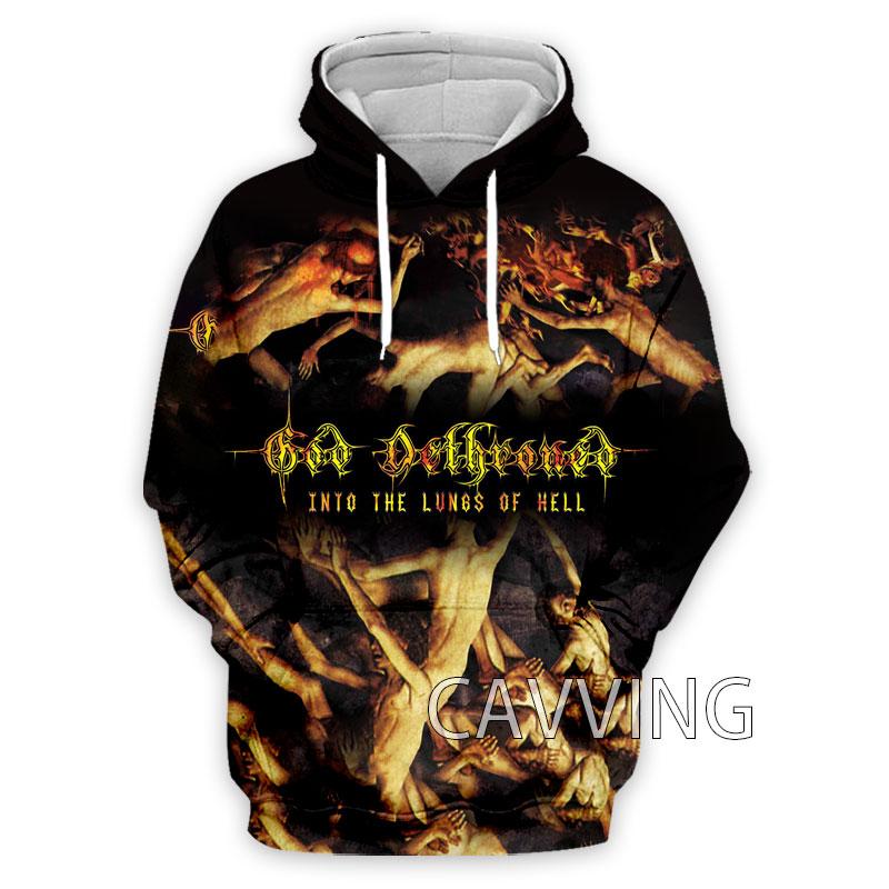 God Dethroned Метал-группа 3D-печать Модные Худи Свитшоты Харадзюку Худи Свитшоты Топы Одежда для Женщин/Мужчин