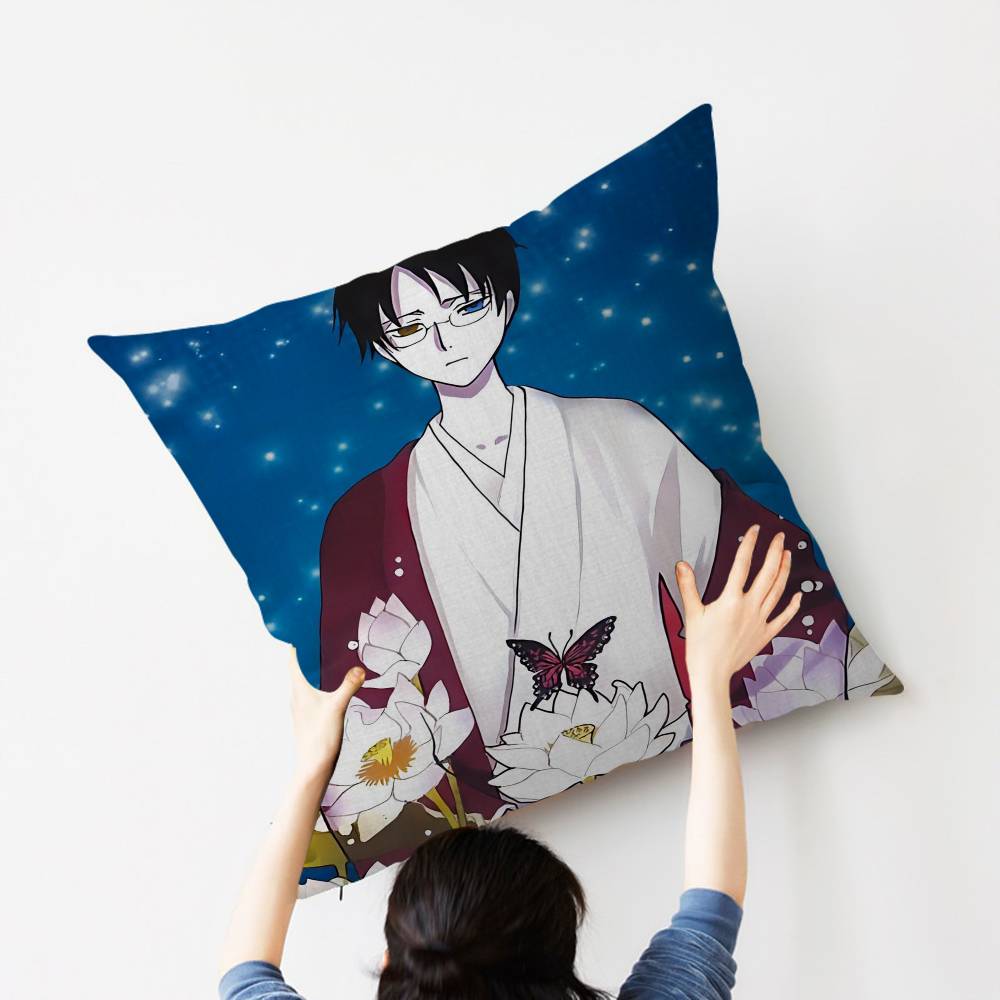 Чехол на подушку из аниме xxxHolic для спальни и гостиной, декоративный чехол для диванной подушки