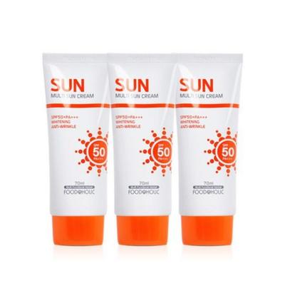 Мульти солнцезащитный крем 70мл SPF50/PA+++, 3 шт.