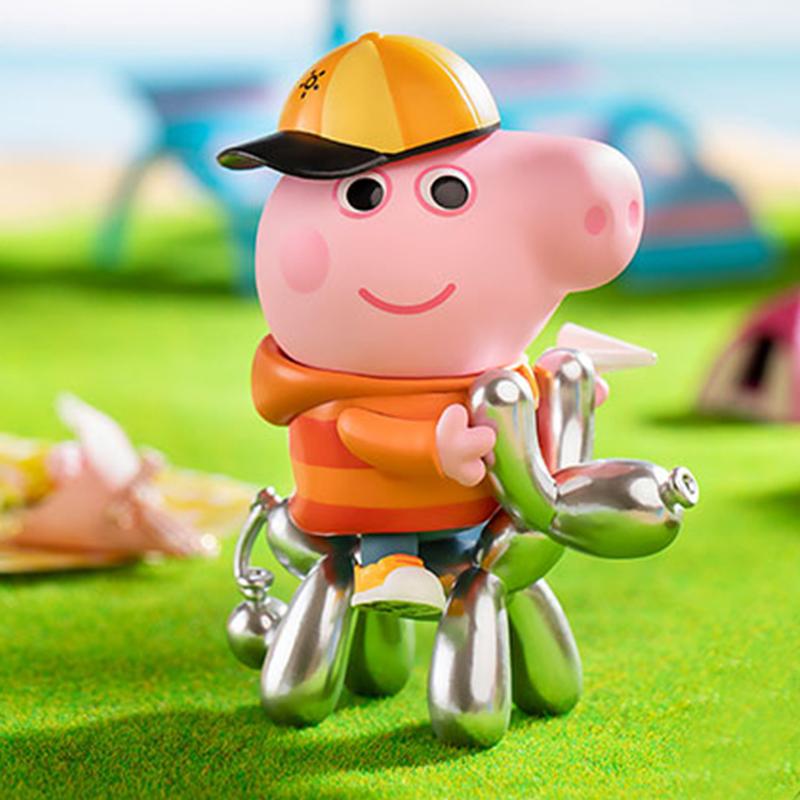 POP MART Поросенок Пеппа Пиг Коллекция Игровое Время Продукты Слепой Коробки, Одиночная Таинственная Коробка