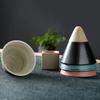 Коническая кофейная чашка Yousheng в японском стиле, керамическая кофейная чашка в стиле ретро, грубая керамическая чашка для чая, чашка для латте для домашнего офиса