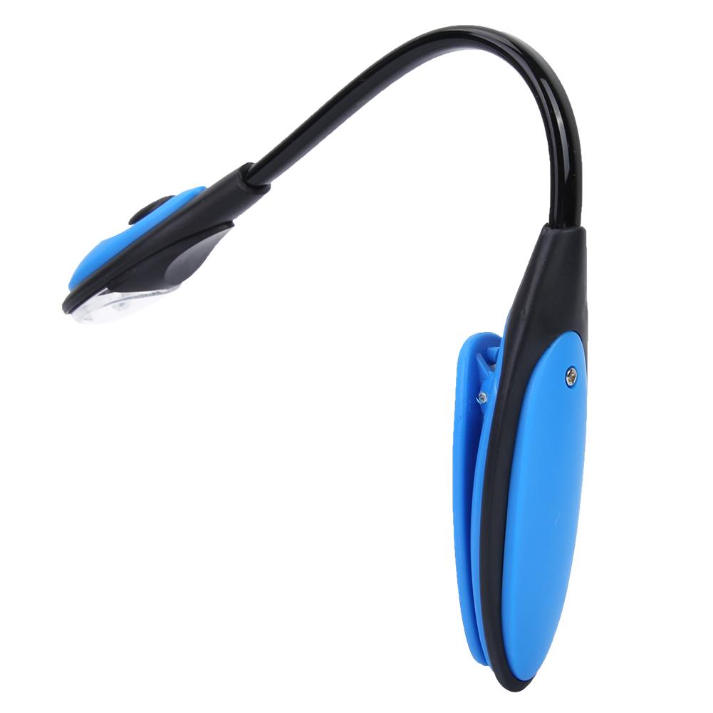 1E02 Universal Flexible Clip On LED Light Lamp For Orchestra Piano Music Stand