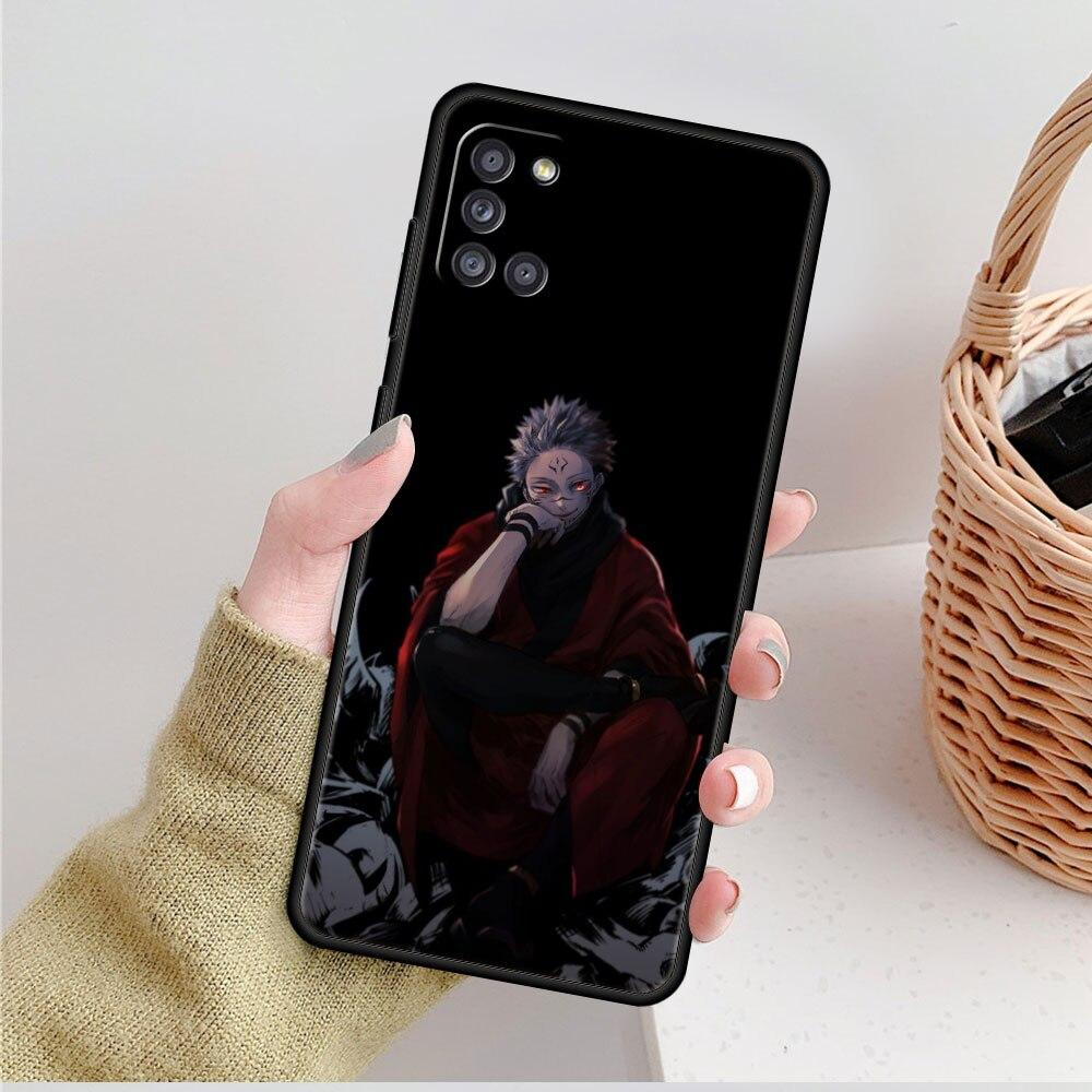 Оригинальный чехол для телефона Jujutsu Kaisen с принтом для Samsung Galaxy A52 A02s A41 A72 A51 A32 4G A12 A71 A21s A31 A53 A33 A52s 5G