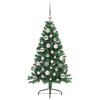 Artificial Pre lit Christmas Tree Green 120 cm PVC
