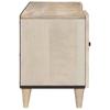 White TV Unit with Shelf 105 x 33 x 46 cm Engineered Wood