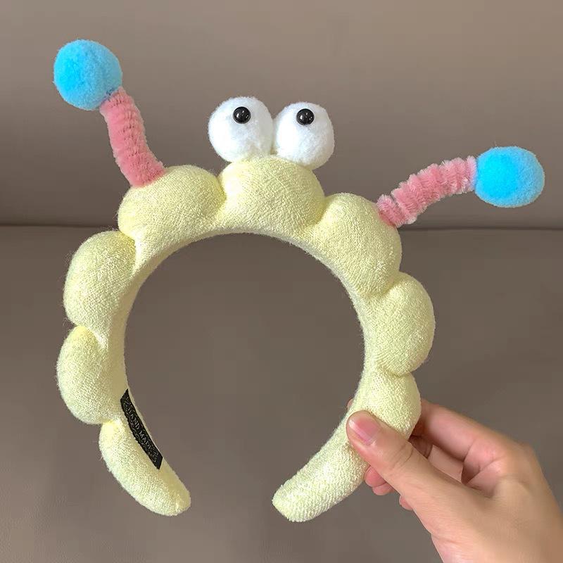 Причудливый грибной ободок на голову в стиле хай-скул - Стильный и креативный аксессуар для волос