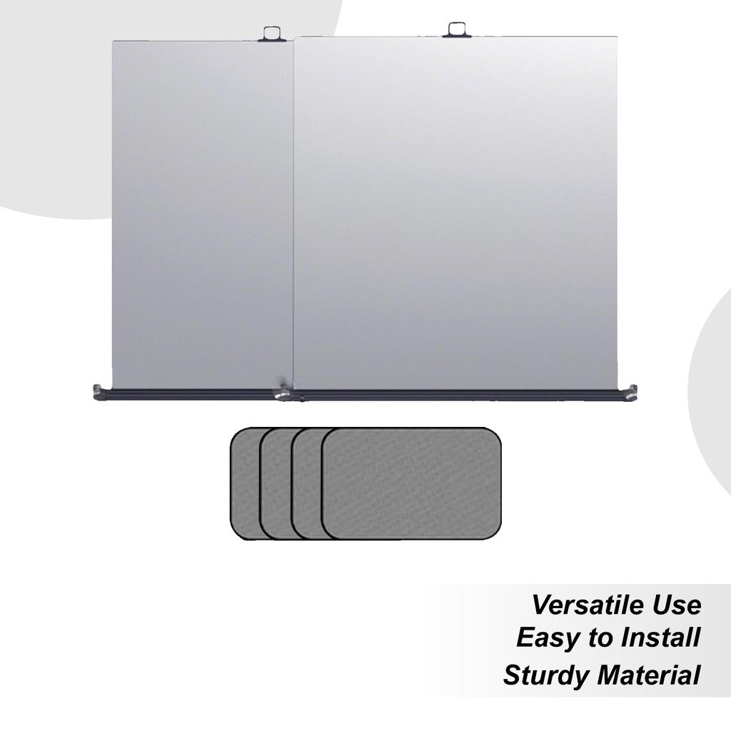 Выдвижной солнцезащитный козырек для автомобиля, защита от УФ-лучей, блокиратор, автоматический выдвижной изолированный солнцезащитный козырек для путешествий, парковки, поездок на работу, грузовика